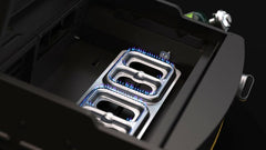 HALO Elite1B Countertop Outdoor Griddle with Dual-Zone Burner and XL Rear Grease Management