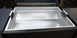 Phoenix SDSSOCP Stainless Steel Propane Gas Grill Head On Stainless Steel Pedestal Cart With Aluminum Base