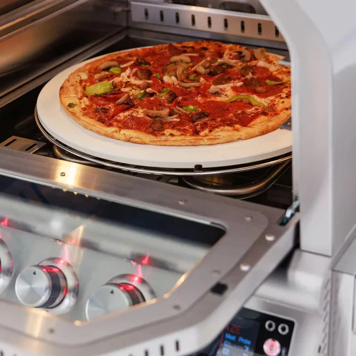 Blaze 26-in Built-In Gas Pizza Oven with Rotisserie in Stainless Steel - BLZ-26-PZOVN