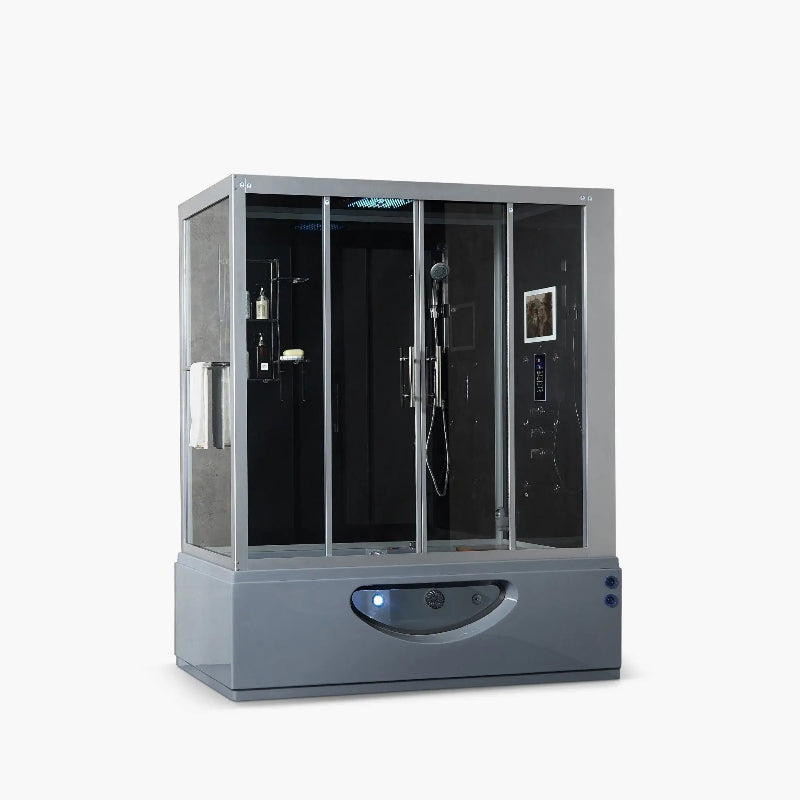 Maya Bath Platinum Catania-R Steam Shower & Catania Steam Shower – Luxury Corner Whirlpool & Entertainment Spa
