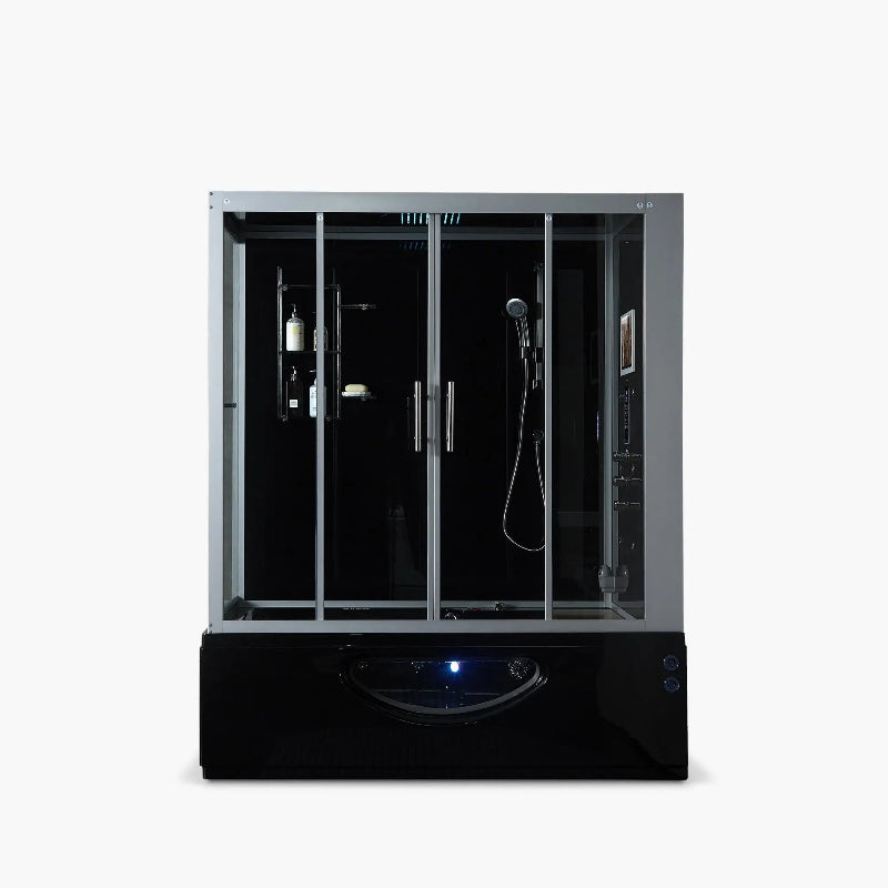 Maya Bath Platinum Catania-R Steam Shower & Catania Steam Shower – Luxury Corner Whirlpool & Entertainment Spa