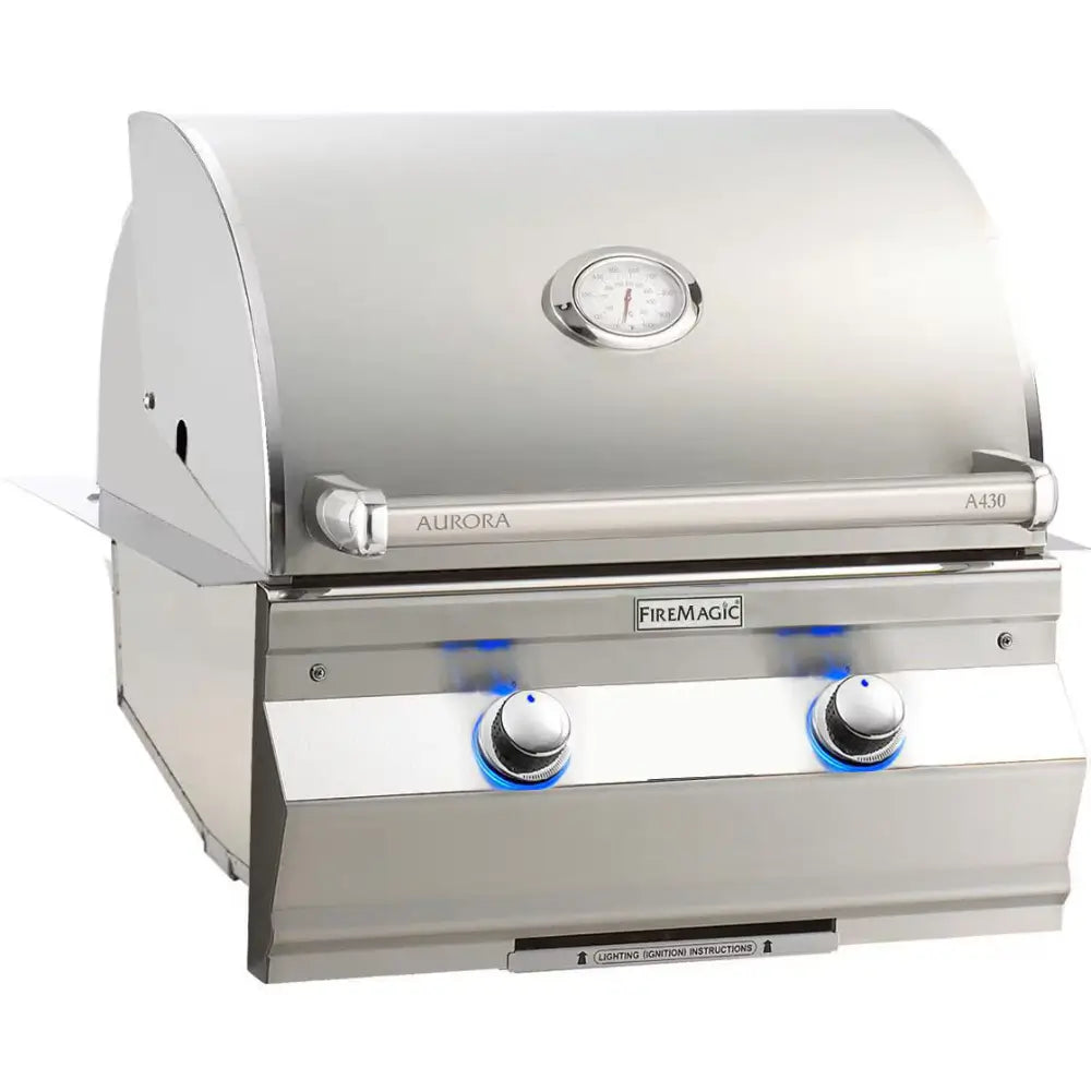 Fire Magic 24-Inch Aurora Built-In Gas Grill with Analog Thermometer - A430I-7EAN