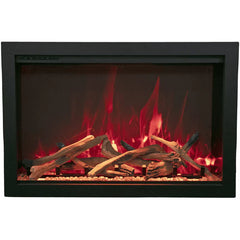 Amantii 38 Inch Traditional Bespoke Smart Electric Fireplace, Indoor/Outdoor, Smart Heater, TRD-38