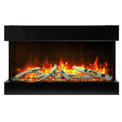 Amantii 50 Inch Panorama Extra Slim Lumina Smart Electric Fireplace, Indoor/Outdoor, BI-50-XTRASLIM