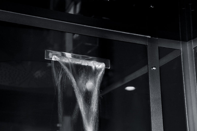 Maya Bath Platinum Arezzo-L Steam Shower – Luxury Whirlpool Spa with Smart TV & Massage Jets