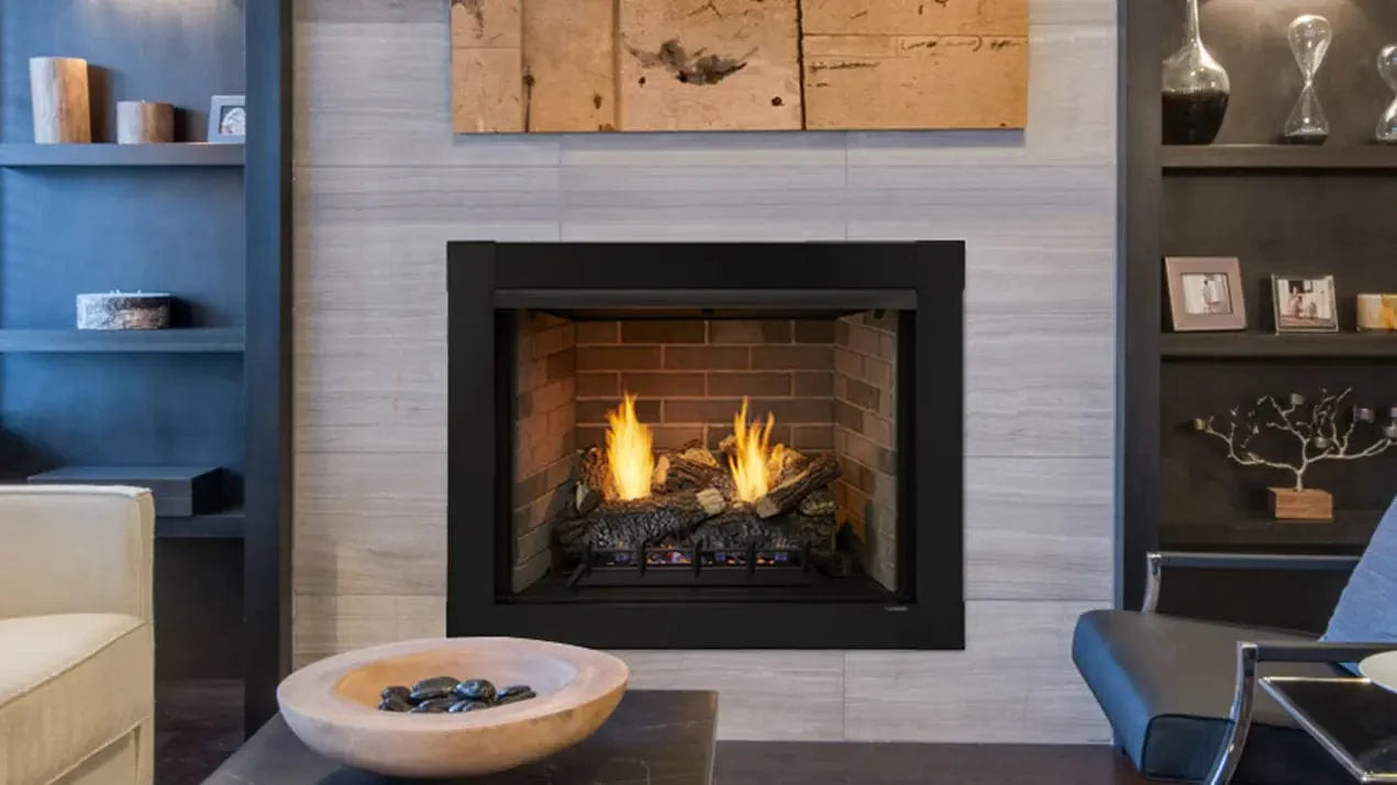 Monessen 42-inch Attribute Universal Circulating Vent-Free Firebox with Radiant Face and Multitonal Reversible Interior Panels ACUF42-BD