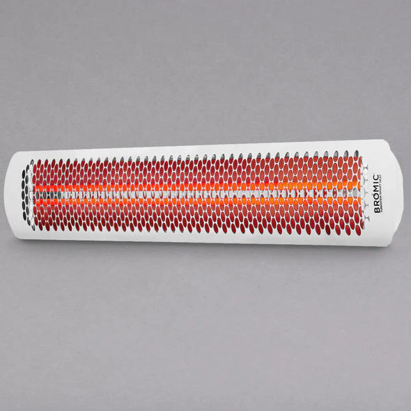 Bromic 6000W Tungsten Smart-Heat Dual Element 240V Electric Infrared Patio Heater - White - BH0420013