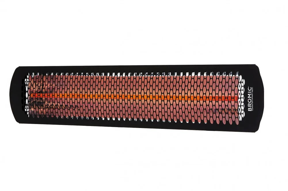 Bromic 4000W Tungsten Smart-Heat Dual Element 208V Electric Infrared Patio Heater - Black - BH0420034
