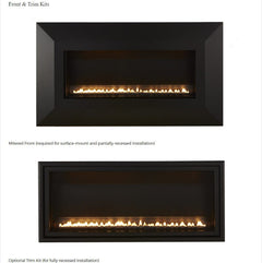 Empire 30" Boulevard Slimline Vent-Free Linear Gas Fireplace VFSL30FP7010P