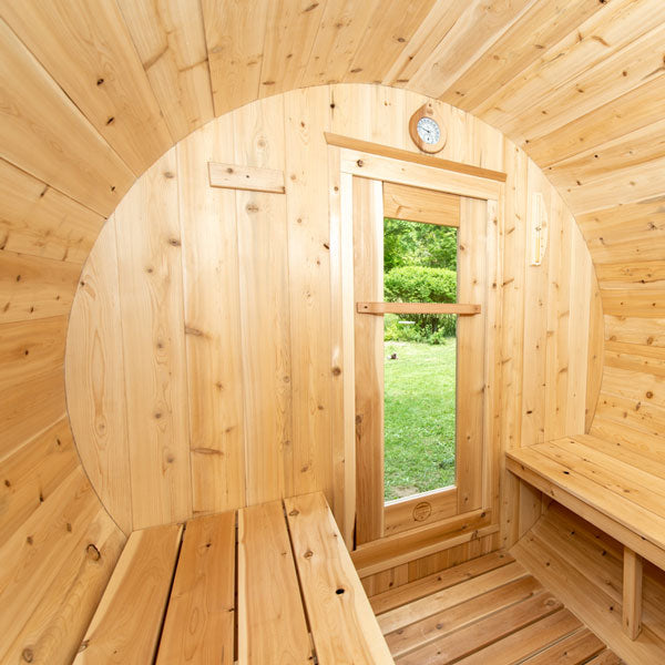 Dundalk LeisureCraft CT Harmony Barrel Sauna - Electric Heater CTC22E