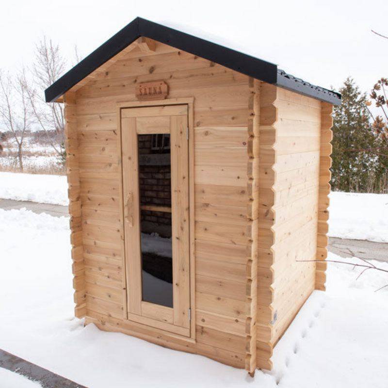 Dundalk LeisureCraft CT Granby 3 Person Outdoor Sauna Electric only CTC66WE