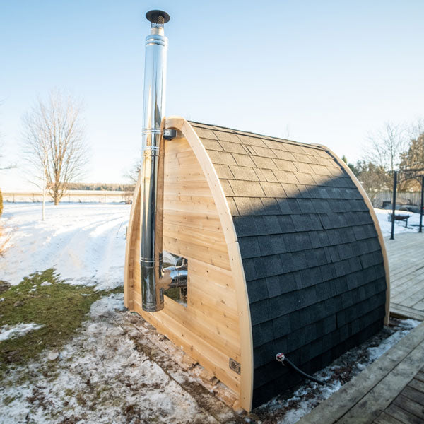 Dundalk LeisureCraft CT MiniPOD Sauna - Wood-burning Heater CTC77MW
