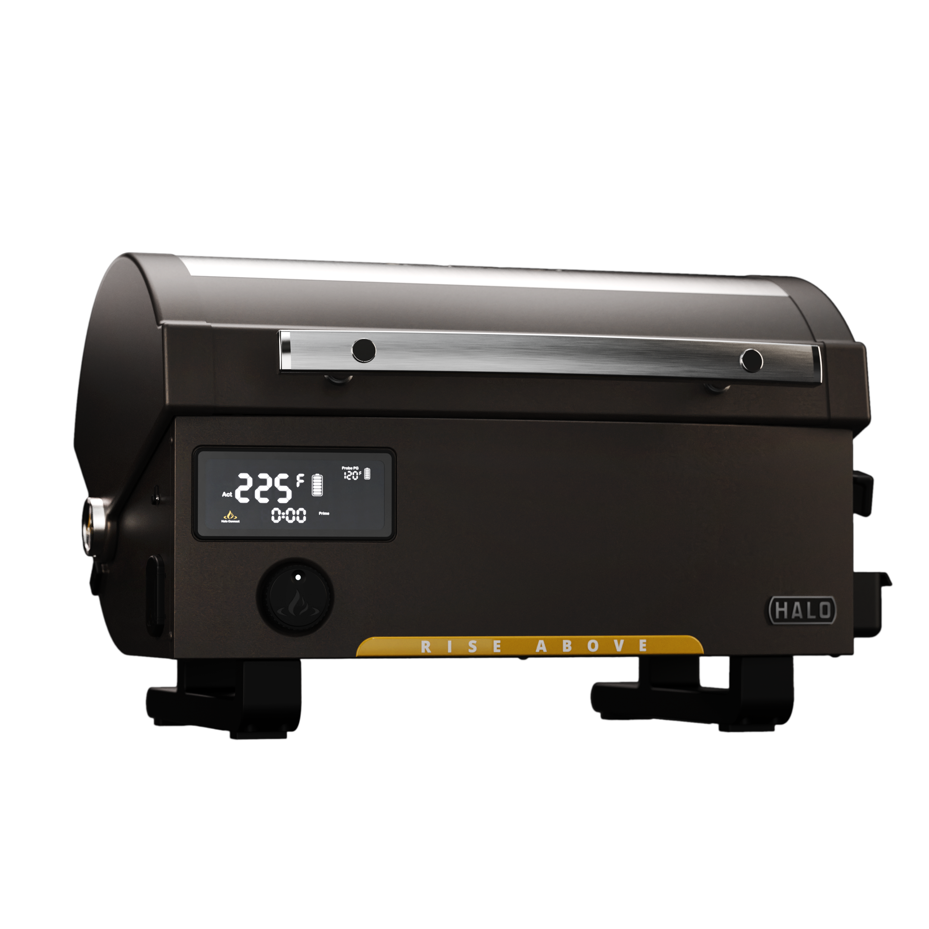 HALO Prime300 Battery Powered Countertop Pellet Grill with 300 sq in Cooking Area HS-1005-ANA