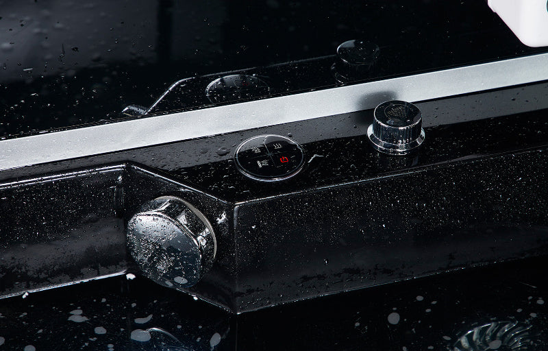 Maya Bath Platinum Catania-L Steam Shower & Catania Steam Shower – Luxury Corner Whirlpool Spa with Entertainment Features