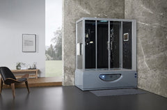 Maya Bath Platinum Catania-R Steam Shower & Catania Steam Shower – Luxury Corner Whirlpool & Entertainment Spa