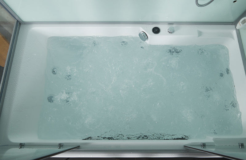Maya Bath Platinum Catania-R Steam Shower & Catania Steam Shower – Luxury Corner Whirlpool & Entertainment Spa