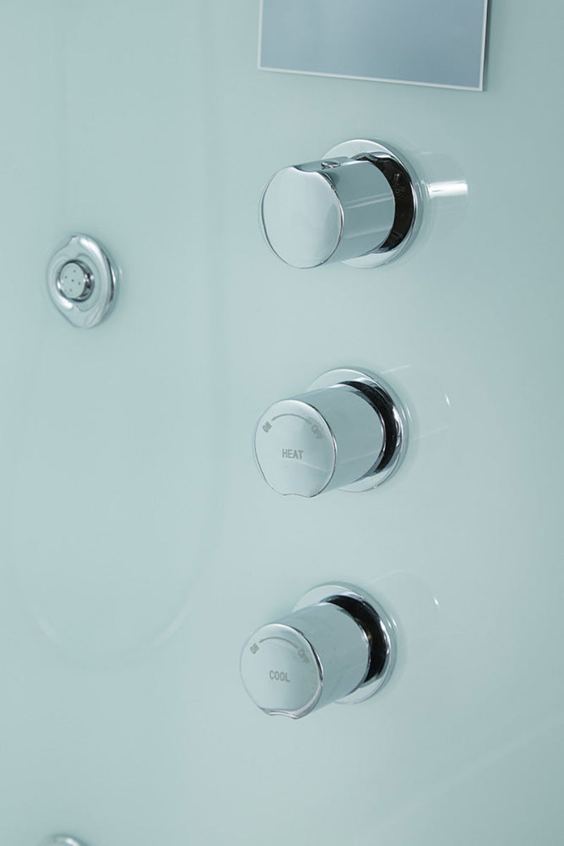 Maya Bath Platinum Catania-R Steam Shower & Catania Steam Shower – Luxury Corner Whirlpool & Entertainment Spa