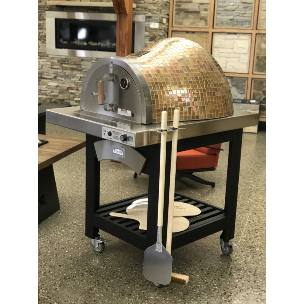 HPC Fire Forno Hybrid Freestanding Pizza Oven with Cart (Residential & Commercial) - FDP-FORNO