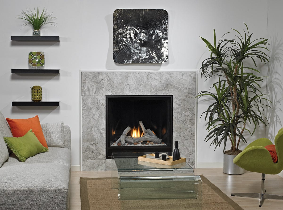 Empire 36" Madison Clean-Face Contemporary Direct Vent Gas Fireplace with Liner and Barrier DVCC36BP32P
