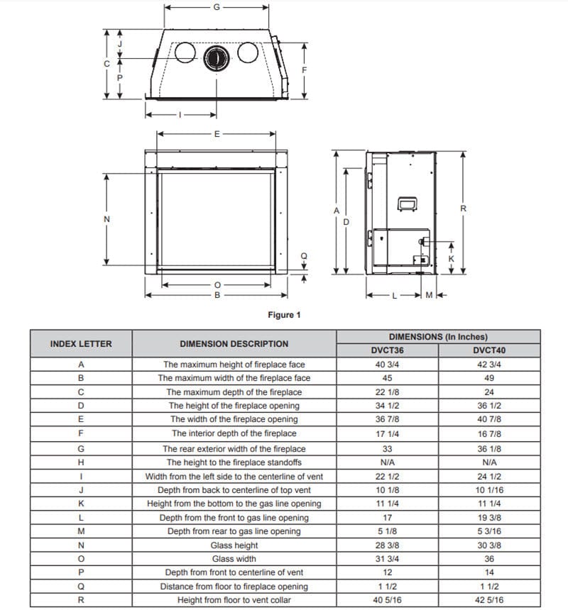 Empire 40" Renegade Clean-Face Direct Vent Gas Fireplace with TruFlame Technology DVCT40CBP95P