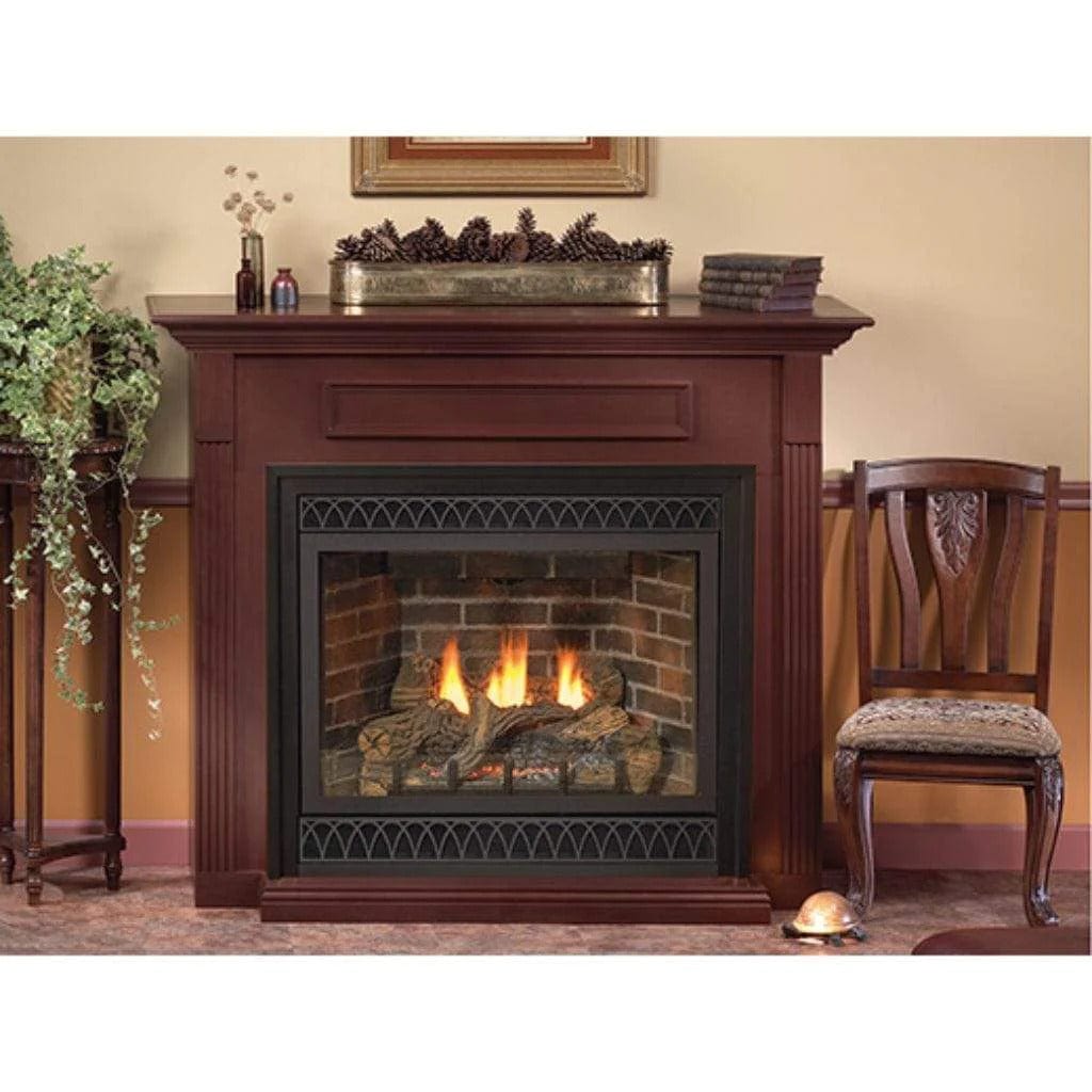Empire 48" Madison Deluxe Direct Vent Gas Fireplace with Log Set DVD48FP30P