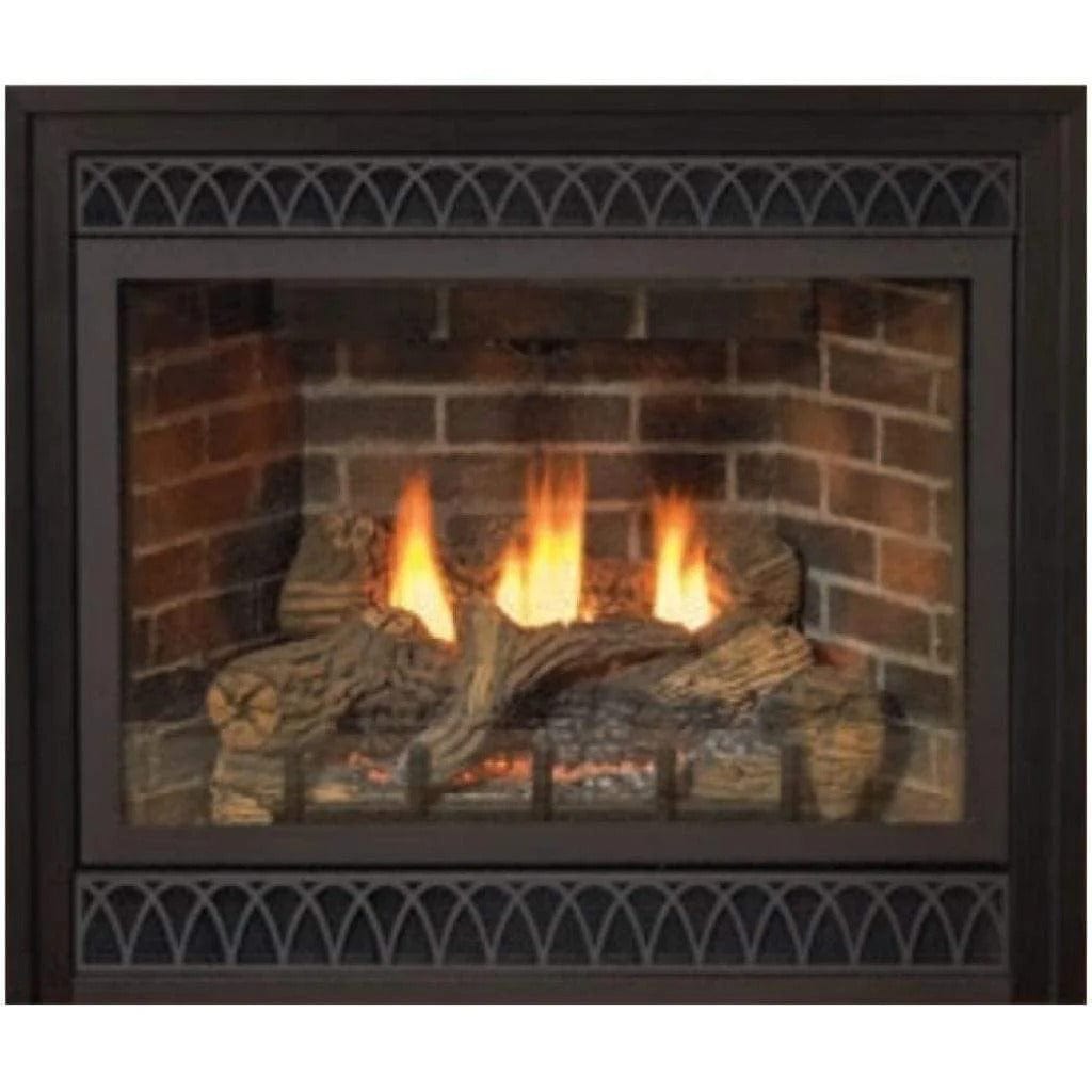 Empire 36" Madison Deluxe Direct Vent Gas Fireplace with Log Set DVD36FP30P