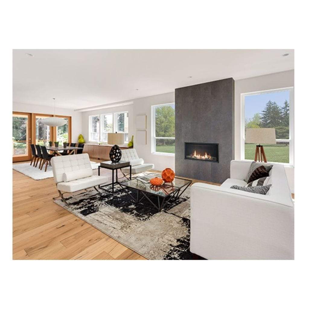 Empire 36" Loft Direct Vent Linear Gas Fireplace with Crushed Glass DVL36BP30P
