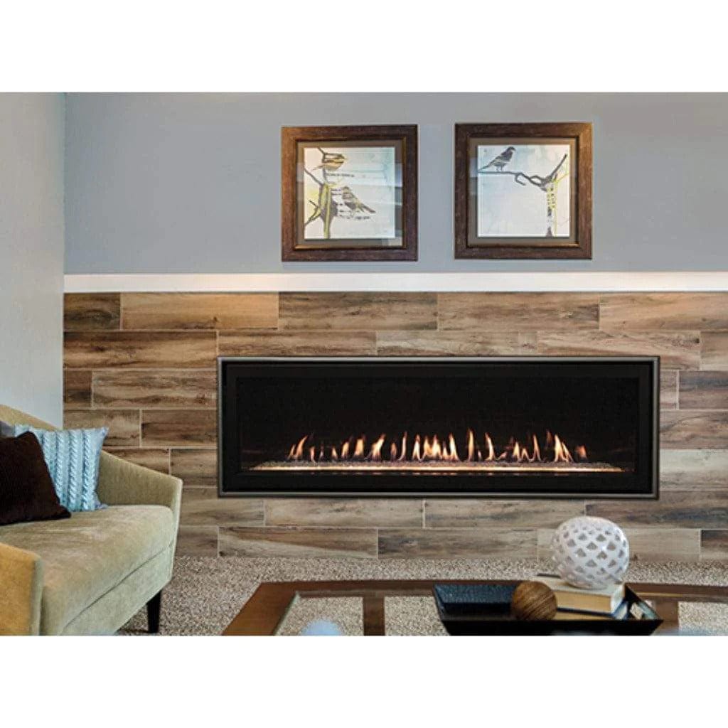 Empire 48" Boulevard Direct Vent Linear Gas Fireplace with Liner and Multi-Function Remote DVLL48BP92P
