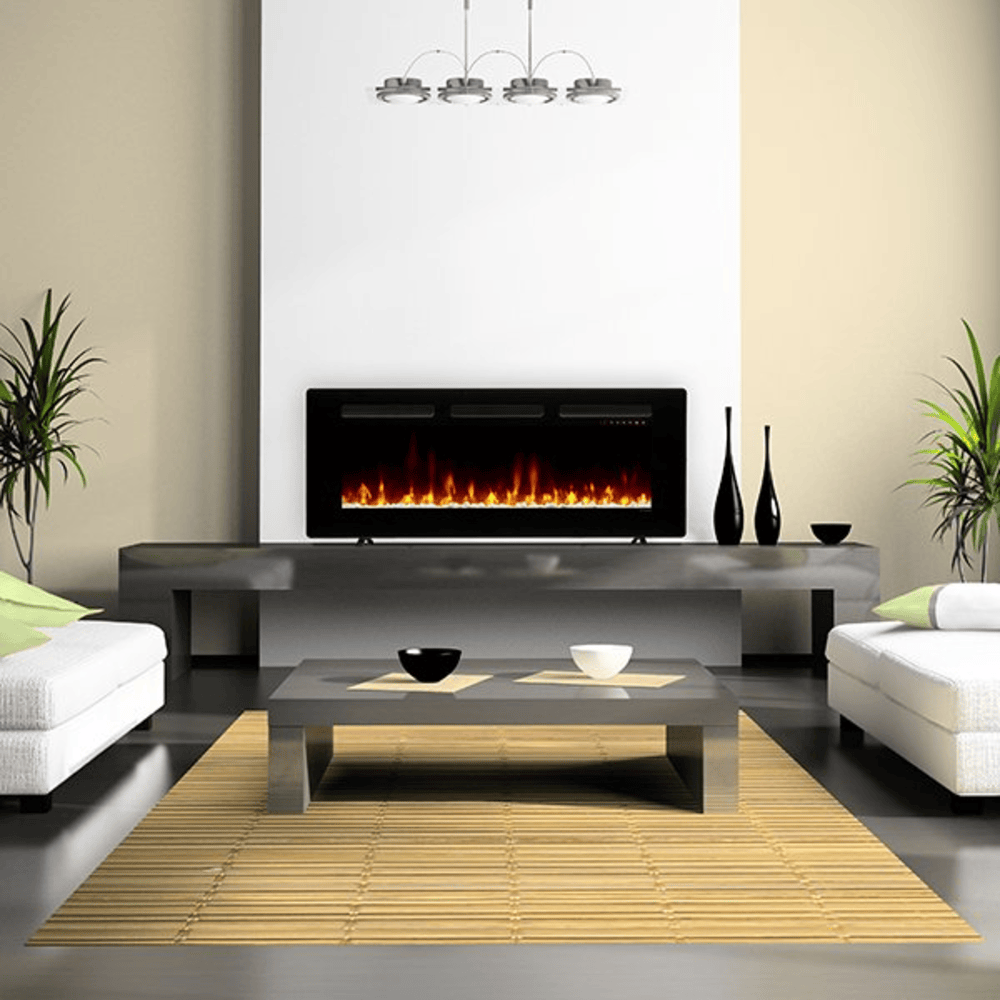 Dimplex 48 Inch Sierra Wall-Mount/Built-In Linear Electric Fireplace X-SIL48