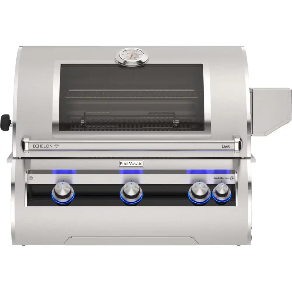 Fire Magic 30-Inch Echelon Built-In Gas Grill with Analog Thermometer - E660I-9EAN