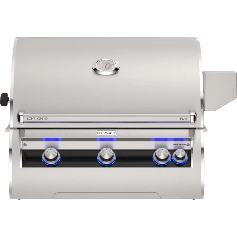 Fire Magic 30-Inch Echelon Built-In Gas Grill with Analog Thermometer - E660I-9EAN