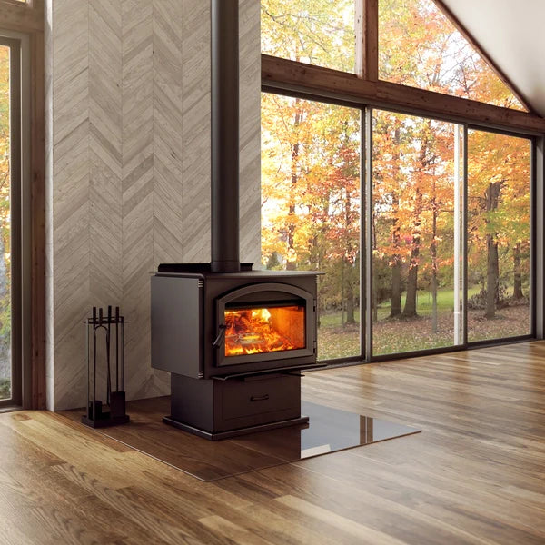 Enerzone Solution 3.5 Wood Burning Stove With Blower - EB00053