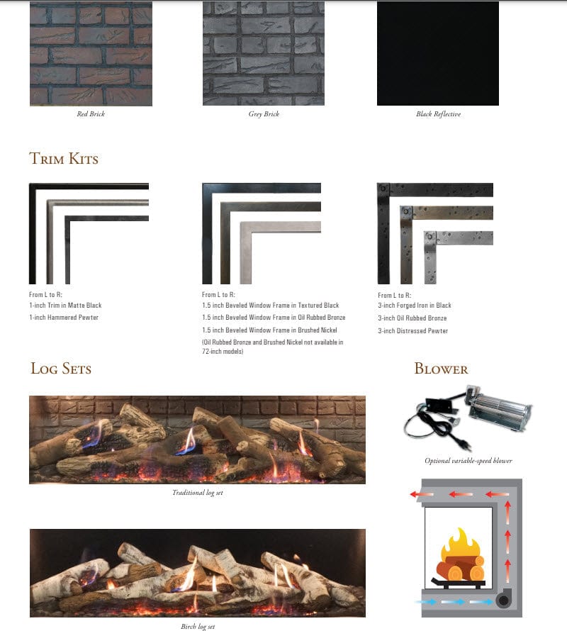 Empire 60" Maverick Clean-Face Direct Vent Gas Fireplace with TruFlame Technology DVCTL60CFP95N