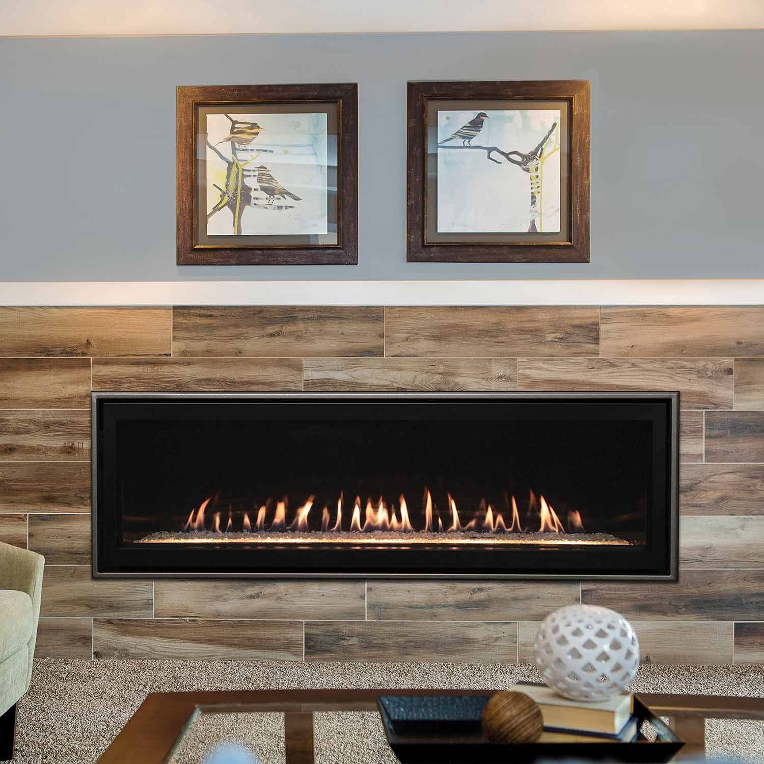 Empire 72" Boulevard Direct Vent Linear Gas Fireplace with Multi-Function Remote DVLL72BP90P
