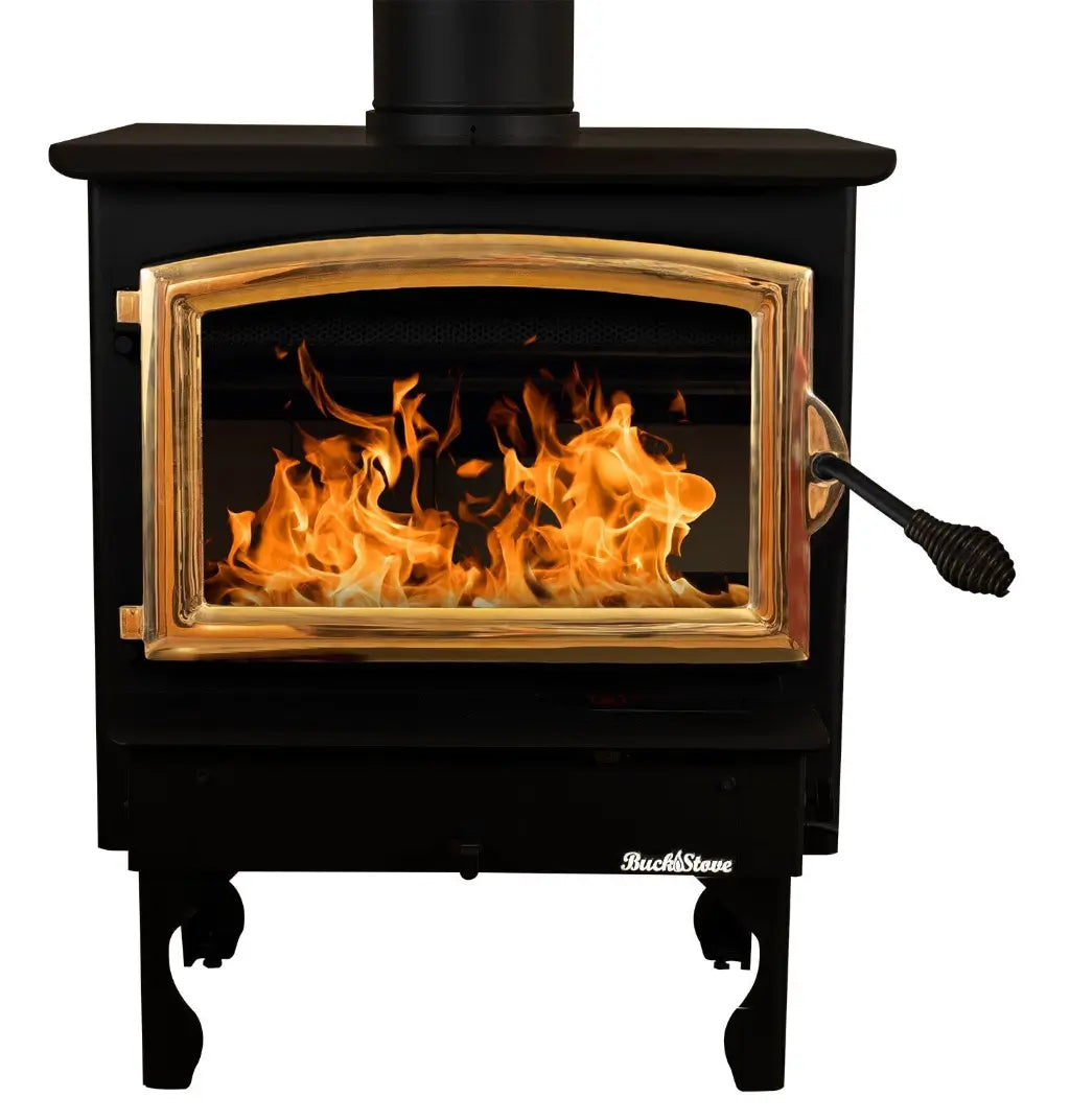Buck Stove 91-Inch Catalytic Wood Burning Stove w/ Blower FP 91