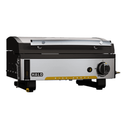 HALO Elite1B Outdoor Countertop Griddle with Dual-Zone Burner and Windproof Inset Plate HZ-1007-ANA