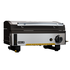 HALO Elite1B Countertop Outdoor Griddle with Dual-Zone Burner and XL Rear Grease Management