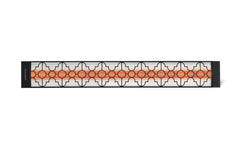 Infratech Motif Mediterranean Fascia Kit for Double Element Heater | Black