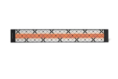 Infratech Motif Traditional Fascia Kit for Double Element Heater | Black