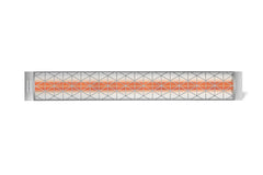 Infratech Motif Contemporary Fascia Kit for Double Element Heater | Stainless Steel