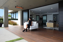 Infratech Motif Traditional Fascia Kit for Double Element Heater | Black