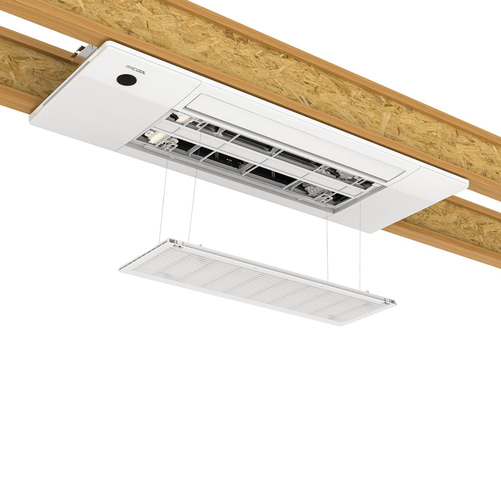 MRCOOL DIY® 5th Gen 18K (230V) One-Way Ceiling Cassette – Model DIYCASSETTE18HP-230D25-O