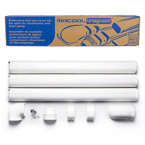 MRCOOL LineGuard 4.5" Complete Line Set Cover Kit - 12 ft