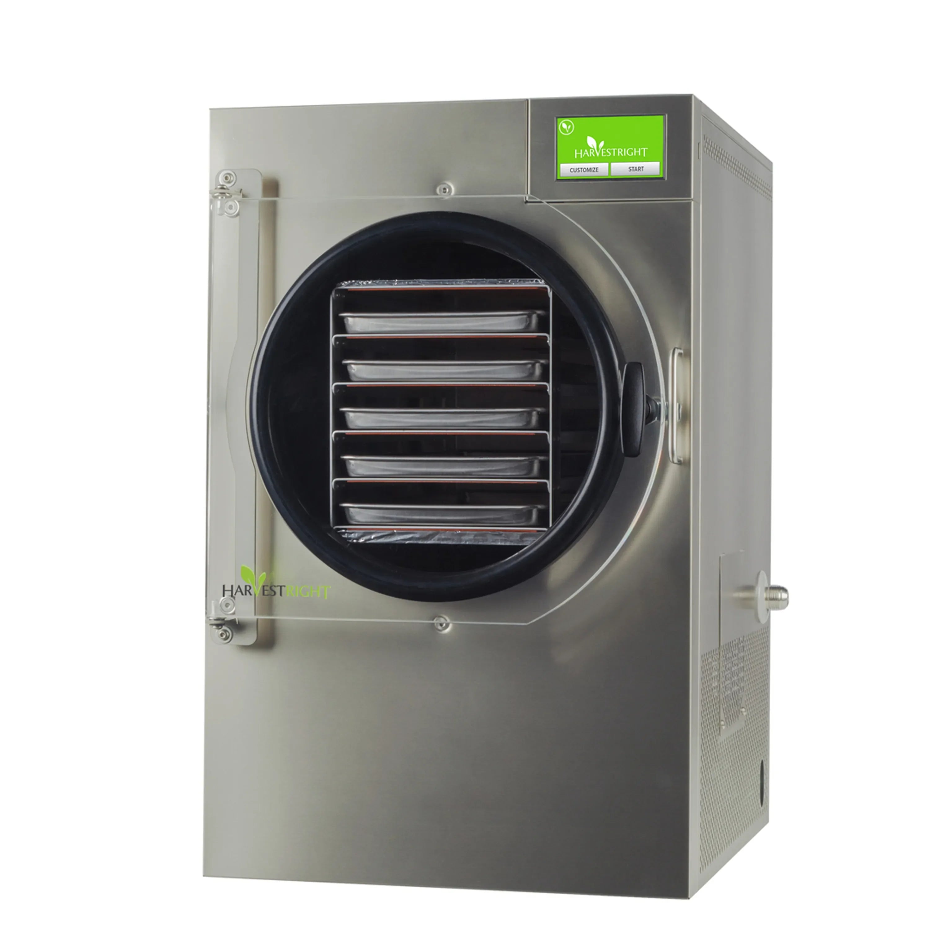 Harvest Right Home Freeze Dryer with 5 Tray & Mylar Starter Kit in Stainless Steel, Medium (N-HRFDMSS-PP)