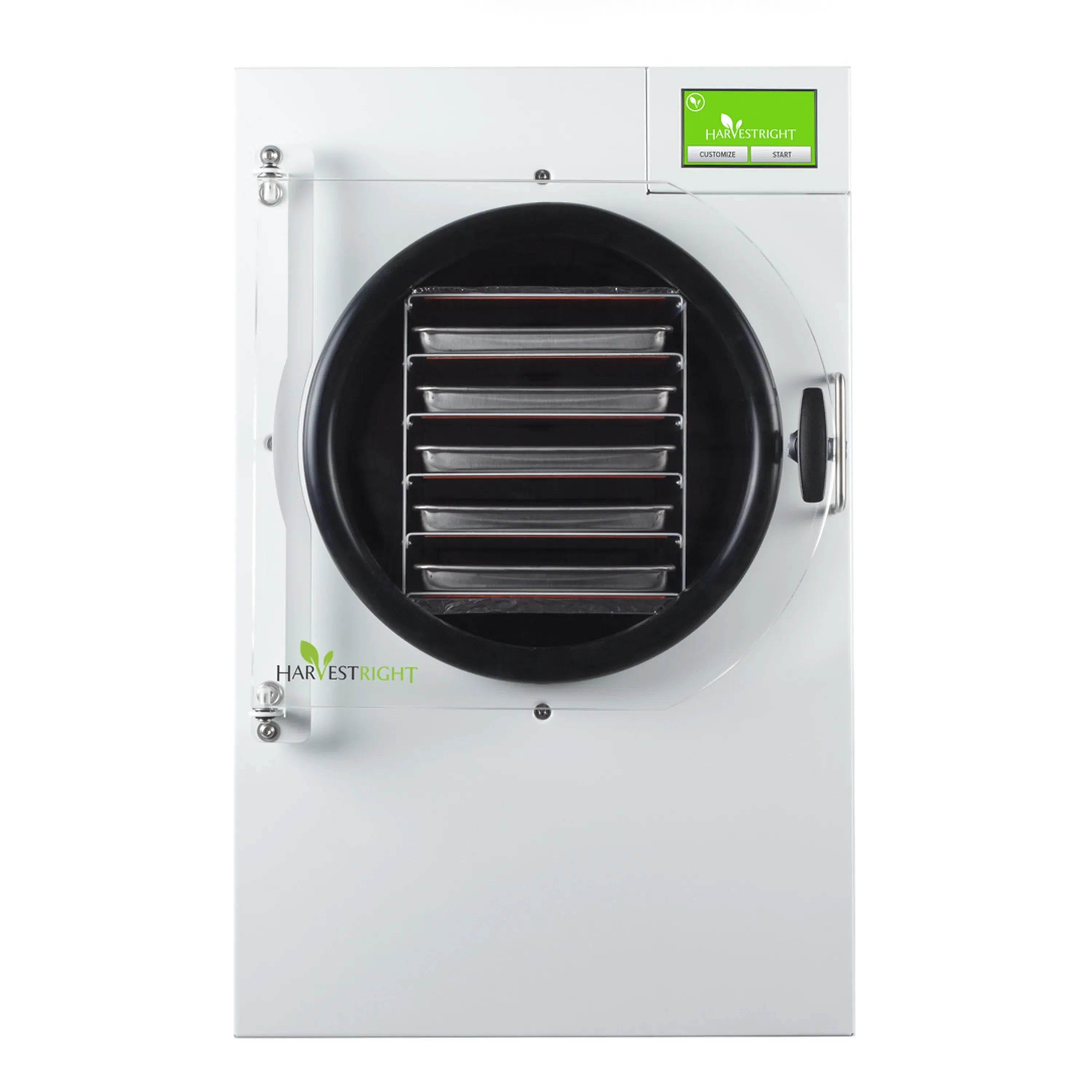 Harvest Right Home Freeze Dryer with 5 Tray & Mylar Starter Kit in White, Medium, with Oil Free Pump (N-HRFDMWH-PP, SP-GW11060)
