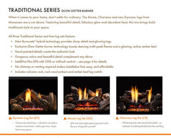 Monessen 36-inch Attribute Universal Circulating Vent-Free Firebox with Radiant Face and Multitonal Reversible Interior Panels ACUF36-BD