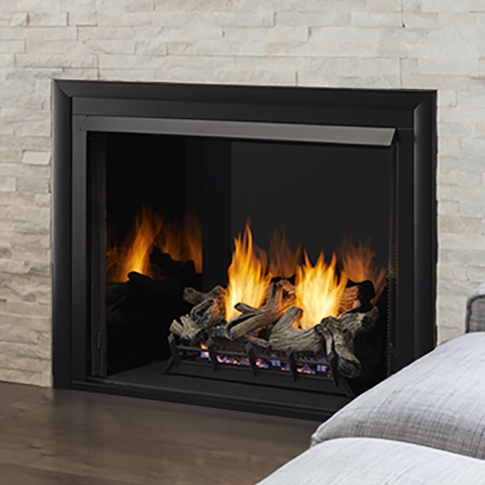 Monessen 42-inch Lo-Rider Clean Face Vent-Free Gas Firebox with Interior Panels LCUF42CR-C