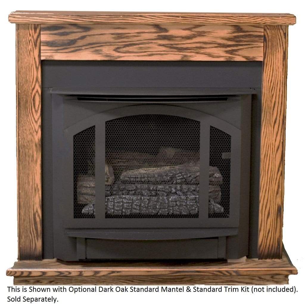Buck Stove T-33 Ventless Freestanding Gas Stove – Remote Control Compatible NV T-33NAT