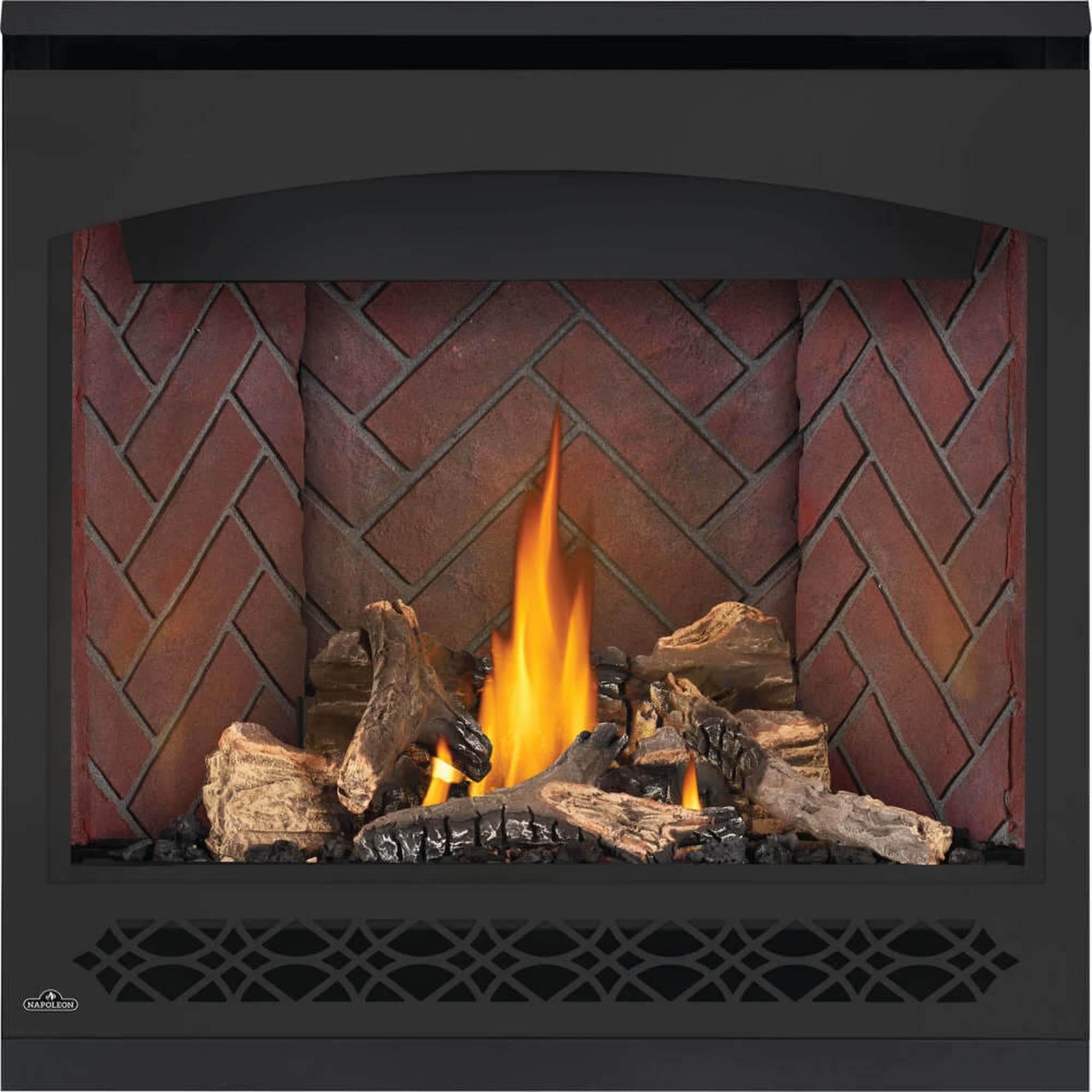 Napoleon 36-Inch Ascent Electronic Ignition Natural Gas Direct Vent Fireplace Indoor B36NTRE-1