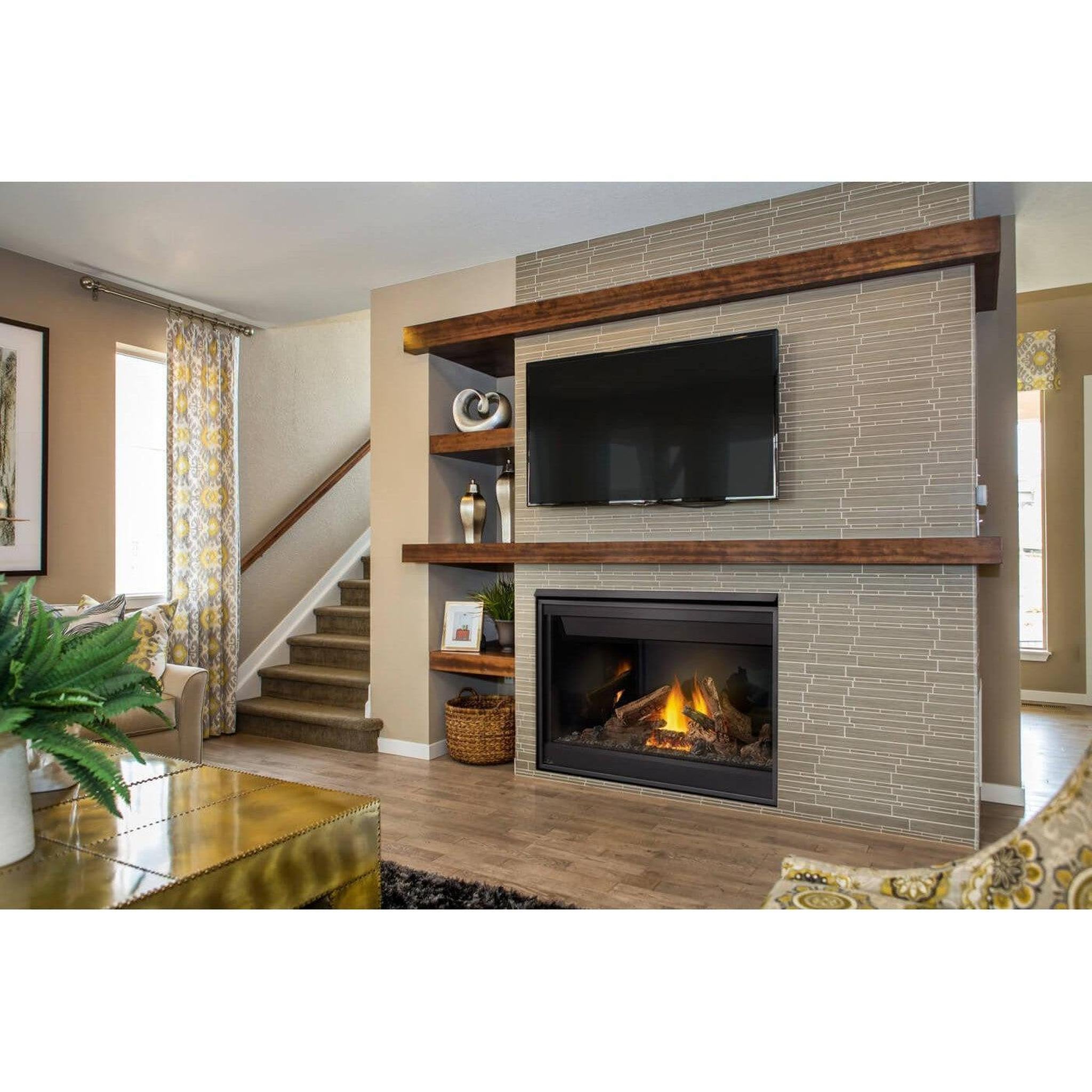 Napoleon 46-Inch Ascent Electronic Ignition Natural Gas Direct Vent Fireplace Indoor B46NTRE
